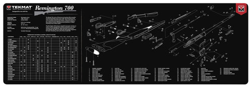 TekMat TEKR36REM700 Original Cleaning Mat  Remington 700 Parts Diagram 12 x 36