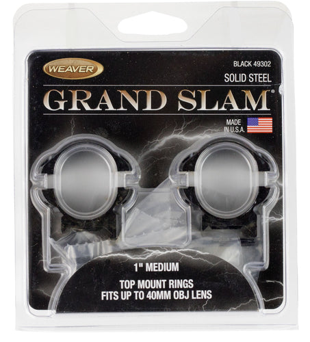 Weaver Mounts 49302 Grand Slam1 Medium Black