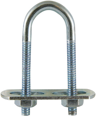 3/8  X 2  X 4-1/2 ZINC PLATE U BOLT