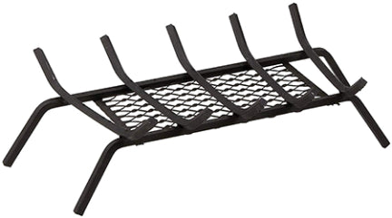 FIREPLACE GRATE 5- BAR 23IN W/EMBER CATCHER